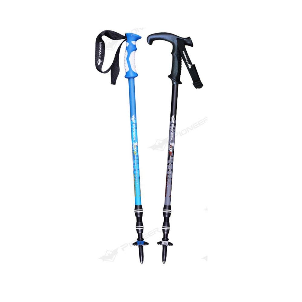 Poste de trekking de aleación de aluminio ultraligero resistente MU 8