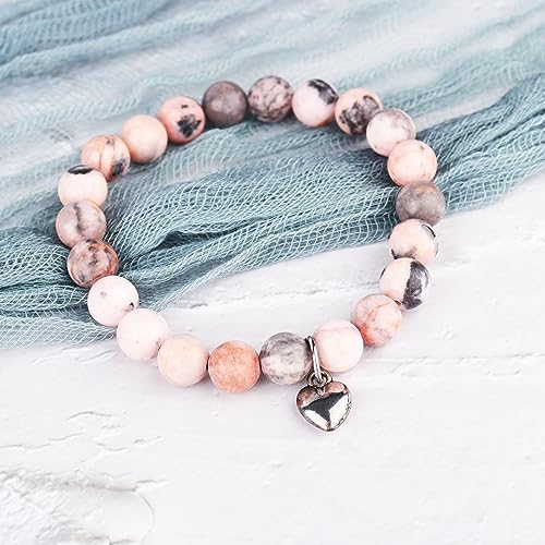 Merclix Natural Stone Bracelet Mum Birthday Gifts for Women Thank You Gift - Image 5