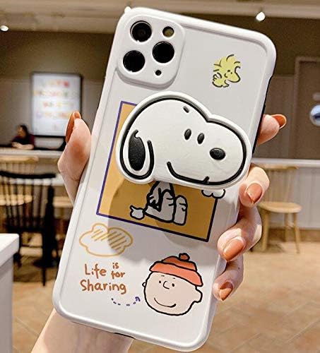Amazon Iphone11ケース Iphoneケース リング付き スヌーピー チャーリーブラウン スマホケース 折タイプ スマホリング 持ちやすい 視聴便利 Charlie Brown Snoopy 携帯カバー 家電 カメラ オンライン通販