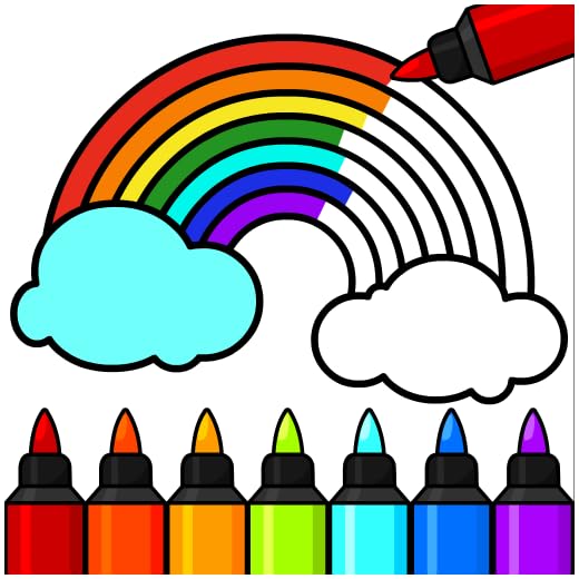 Juegos de Colorear para Niños: Bebé Libro de Dibujo y Pintar para Niños, Colorea por Números - Colores Dibujar y pintar