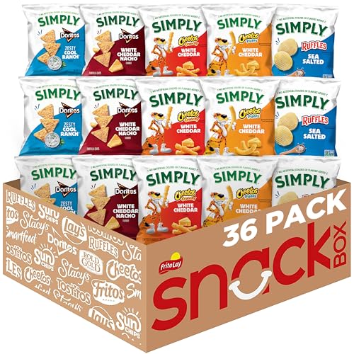 15% coupon - Simply Chips Variety Pack, 36 snack bags