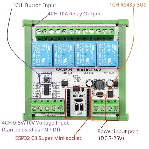 Module relais pour ESP32 C3 résout vos coupures Wi-Fi via Ethernet