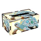 Diamond Painting Distributeurs de Mouchoirs: La taille de la diamond painting tissue box est 22.5×12.7×10.5cm/ 8.85×5×4.13in et il peut contenir tous les types communs de tissus. La diamond painting porte serviette est facile à installer. Il suffit de mettre un anneau de cuir autour de l’intersection des six plaques de bois. La peinture au diamant est très appropriée pour une utilisation dans divers endroits tels que la table à manger, la table de chevet, les toilettes, la coiffeuse et le bureau