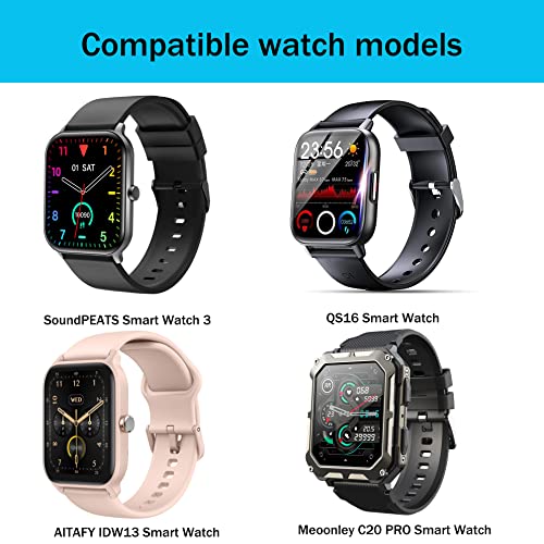 Correa deportiva de silicona magnética Lamshaw para Smartwatch miniatura 3