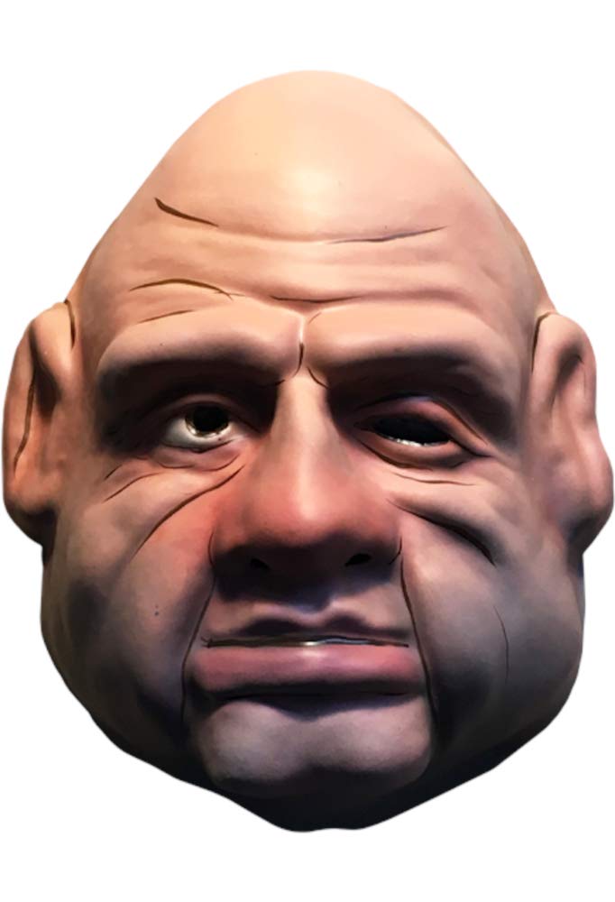 Puppet Master Pinhead Vacuform Mask Black, Black, One size