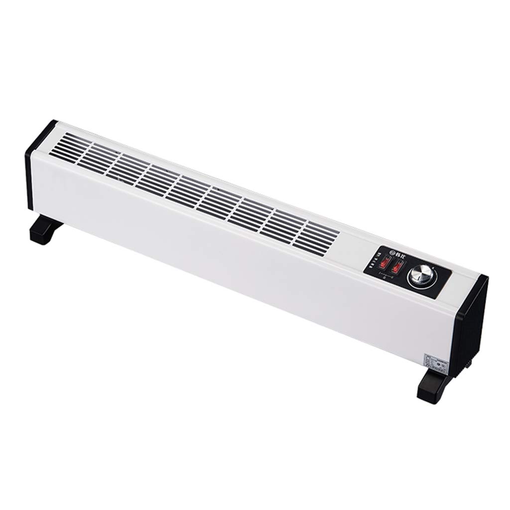 Electric Skirting Board Convector Heater 1800W, Low Level Profile,  Thermostat, for Home/Conservatory - Baseboard Radiator with Anti Frost -  100 * 15 * 23 cm : Amazon.co.uk: DIY u0026 Tools