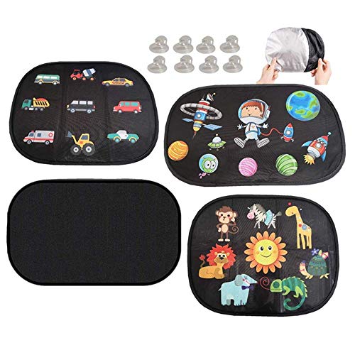 Car Window Shades for Baby/Cartoon Car Window Shade/Universal Car Sun Shade for Cars