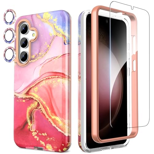 Coque Samsung S24 SHEDEER avec protection caméra et écran anti-choc et fine