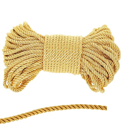 WYSUMMER - Cuerda de poliéster suave, 10 m/33 pies 8 mm, cuerda multiusos para manualidades, cuerda de nailon trenzado natural y duradera Cover