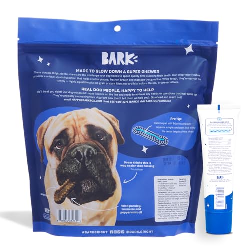 Bark-Bright-Durable-Dental-Chews-Kit-Dog-Tooth-Brushing-Treatment-with-Teeth-Cleaning-Chew-Sticks-Toothpaste-Plaque-Tartar-Remover-for-Cleaner-Teeth-Fresh-Breath-Large-Breeds-15-Chews - Cucciolini Doodles   Bark-Bright-Durable-Dental-Chews-Kit-Dog-Tooth-Brushing-Treatment-with-Teeth-Cleaning-Chew-Sticks-Toothpaste-Plaque-Tartar-Remover-for-Cleaner-Teeth-Fresh-Breath-Large-Breeds-15-Chews