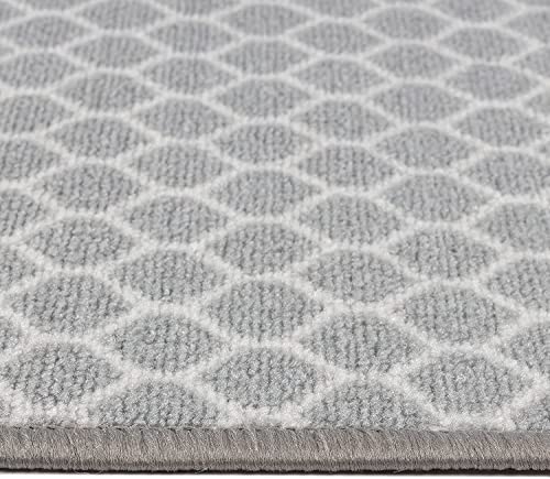 Floordirekt Tappeto passatoia Tralee 80 x 200 cm, per cucina, corridoio e soggiorno, tappeto con passanti sottili, antiscivolo e antistatico, per corridoio, passatoia - immagine 4