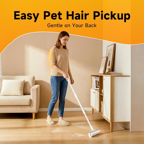 Image of 9.45 inch 400 Sheets Large Lint Roller for Pet Hair