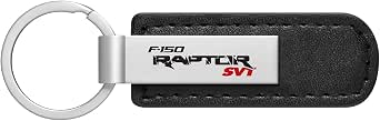 Ford F-150 Raptor SVT Gunmetal Gray Metal Plate Black Leather