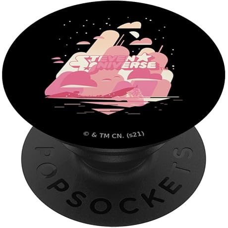Steven Universe Pink Gem City PopSockets Standard PopGrip