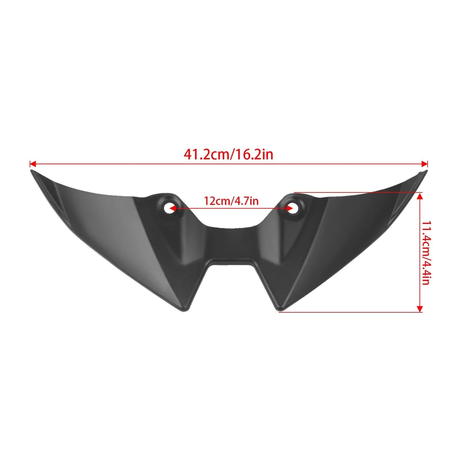 d'air Latéraux Carénage Avant Ailes Kit De Spoiler Avant pour pour Z900 Z900SE 2025+ Aileron, Cache Aérodynamique, Ailerons Carénage, Déflecteur D'appui