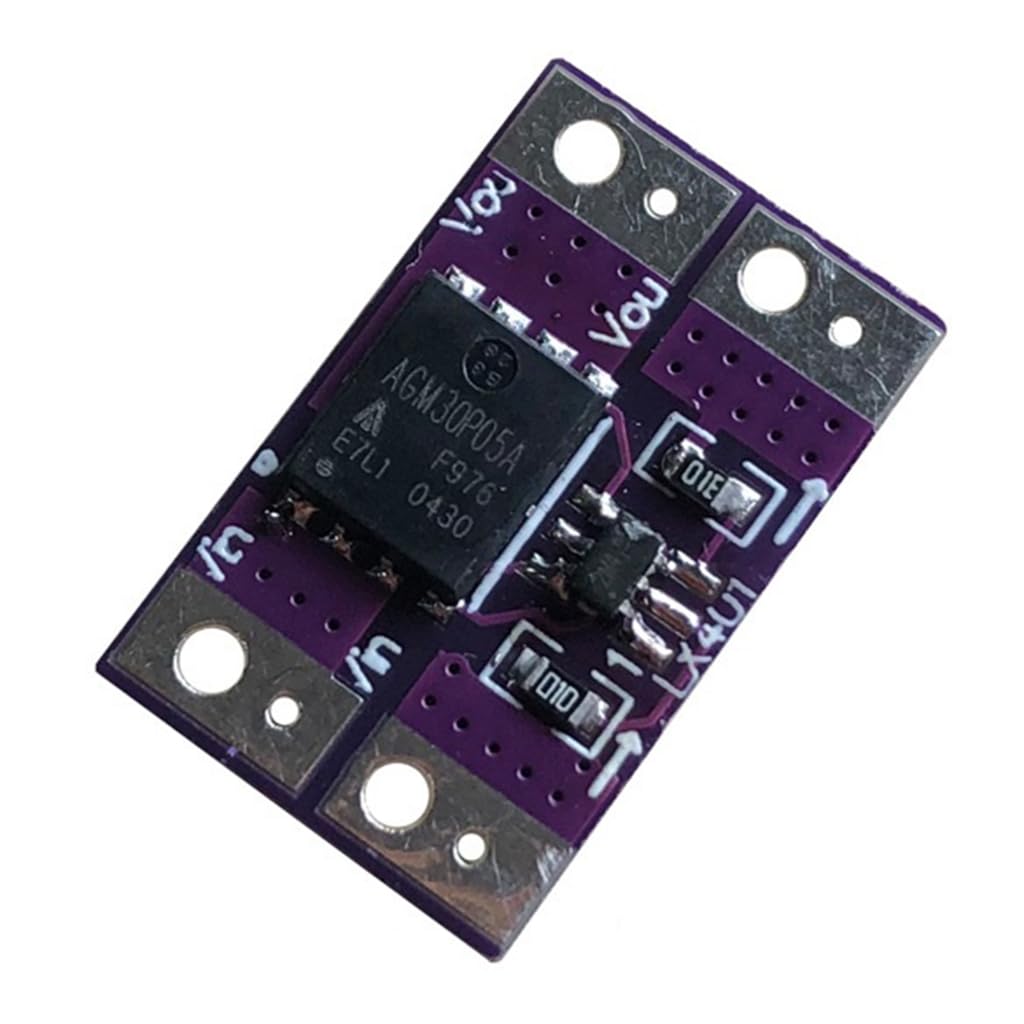 Elnwnnkc High Efficiency LX401 Ideal Diode Module Prevents Reverse Current and Backflow for Enhances