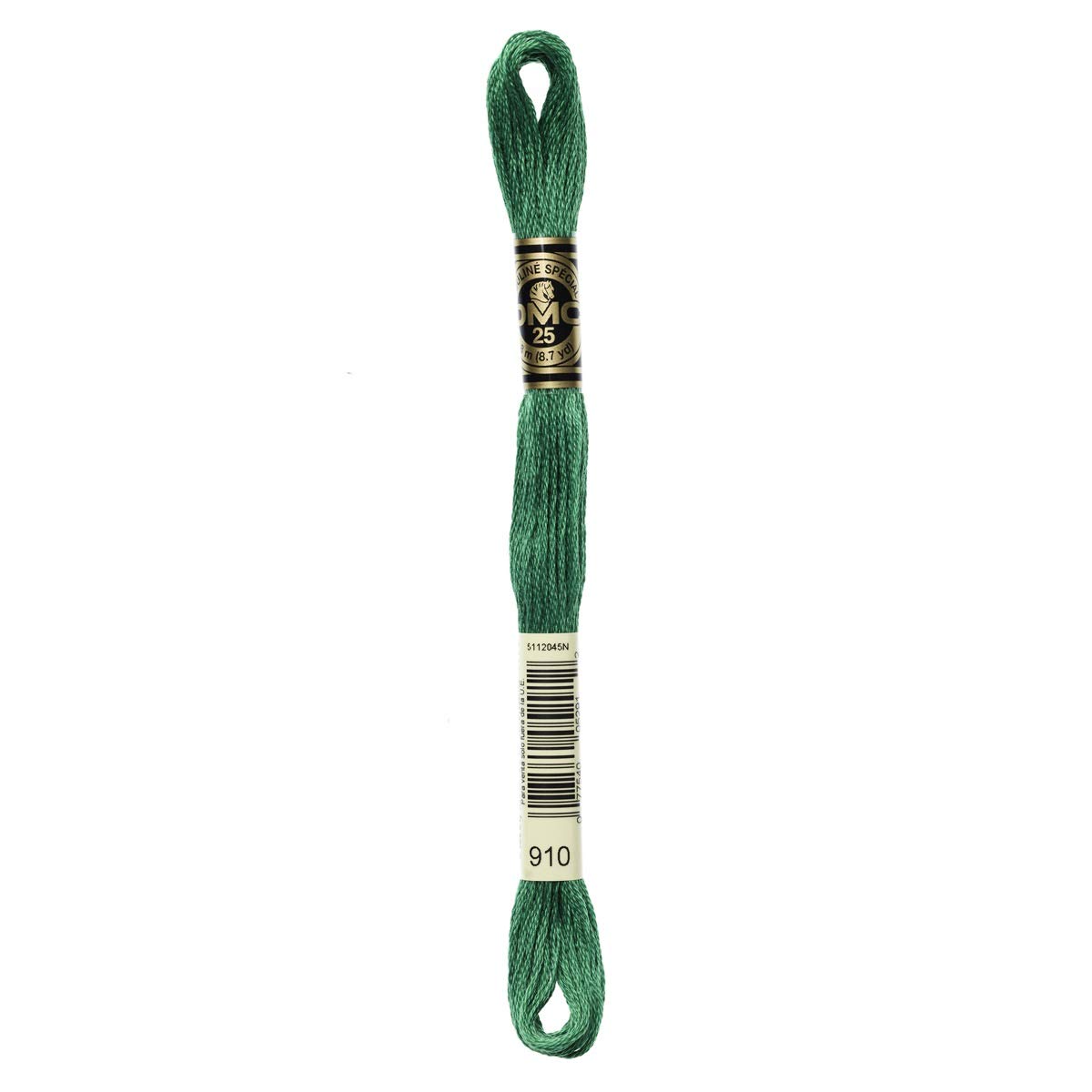 DMC Embroidery Floss Mouline Stranded Cotton Thread for Hand Embroidery and Sewing - Colour No: 910-5 x 8m Skeins โ image 1