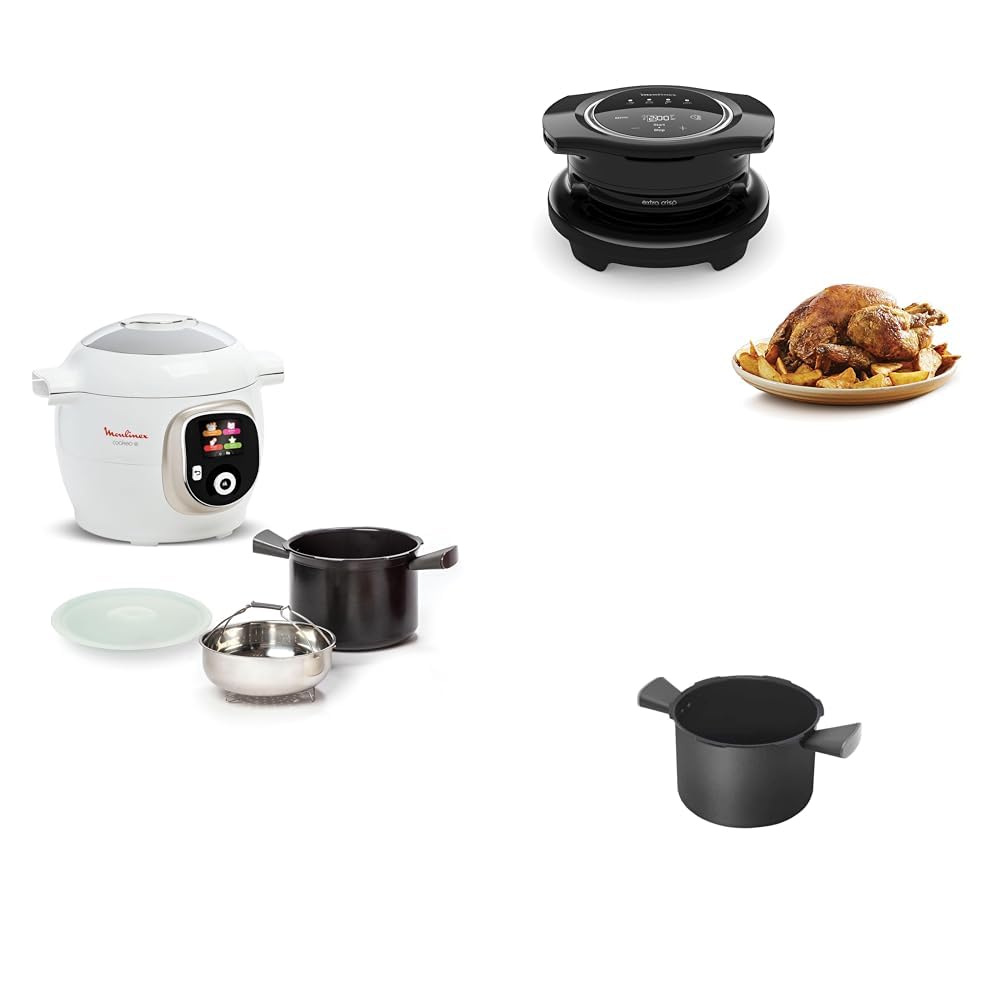 Moulinex Cookeo+ : Multicuiseur Intelligent Haute Pression avec Extra Crisp & Air Fryer