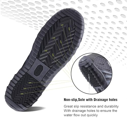 Image of YALOX Water Shoes Men's Women's Swim Shoes Outdoor Beach Barefoot Quick-Dry Aqua Pool Socks Swimming Yoga Surfing Exercise