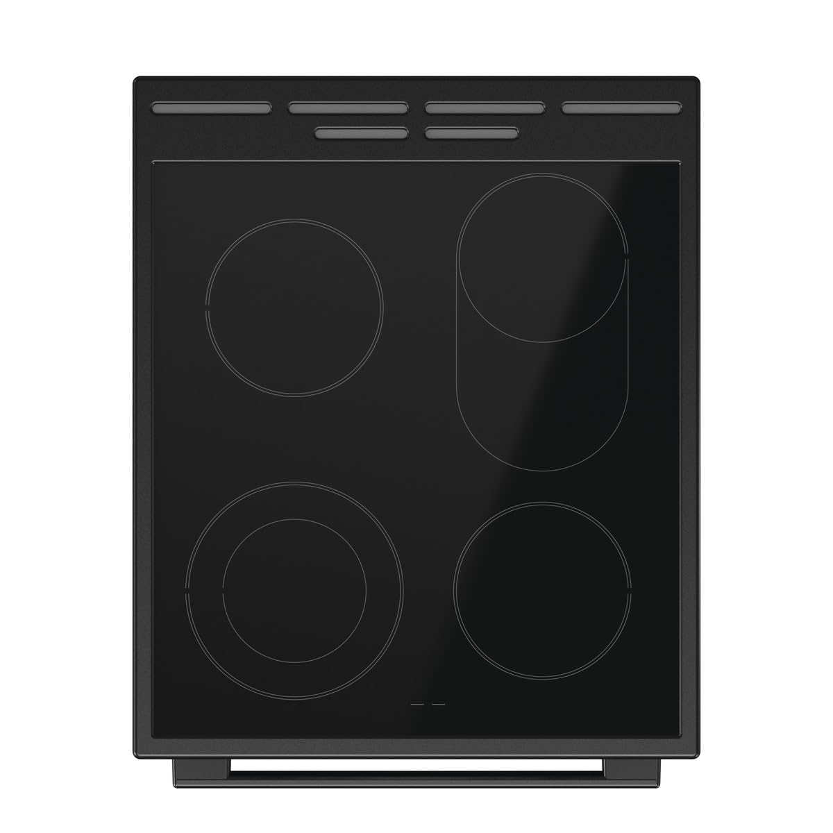 Gorenje GECS5C70BPA Elektro-Standherd 50cm 70 Liter Glaskeramik-Kochfeld schwarz