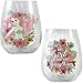 Disney Princess 18 oz. Contour Glass - Set of 4