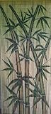 ABeadedCurtain 125 String Tropical Bamboo Stalks Beaded Curtain (+Hanging Hardware)