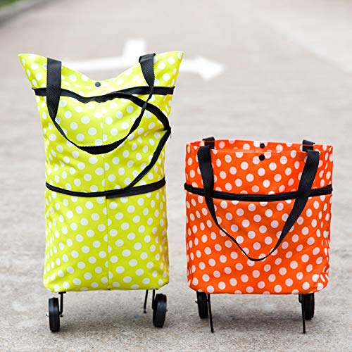 LICHUAN Einkaufstrolley Große Kapazität Tugboat Wagen Supermarkt Trolley-Tasche Haushalts-bewegliche Schlepper Bag 2-Rad… – Bild 6
