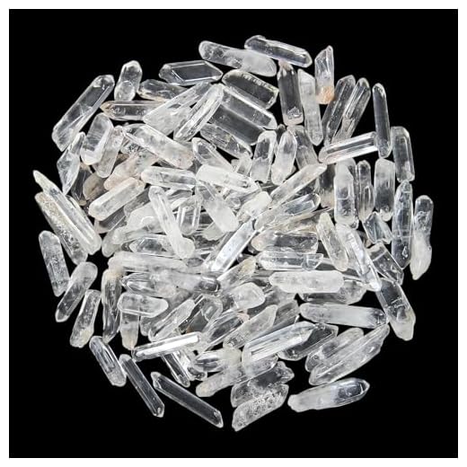 Clear Quartz Crystal Wands Bulk Set