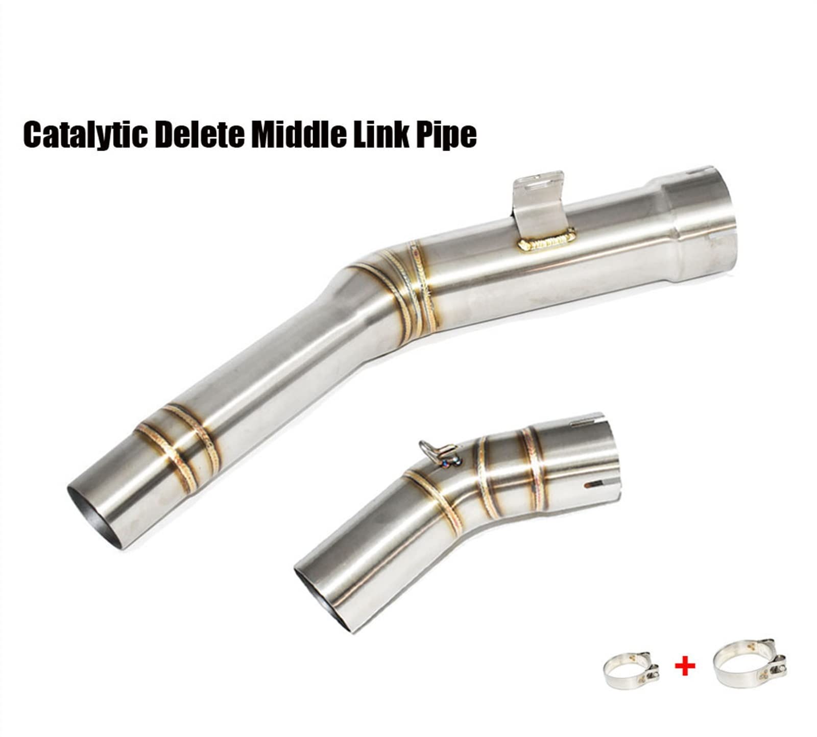 Auspuff Catalytic Delete Middle Link Pipe für Kawasaki ZX-10R ZX10R ZX 10R 2021 2022