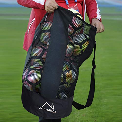 Saco futbol CampTeck U7081 para transportar balones sin esfuerzo en el hombro 3