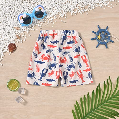 Image of Aalizzwell Baby Swim Trunks, Toddler Infant Swimsuit Bathing Suit Beach Swimming Shorts