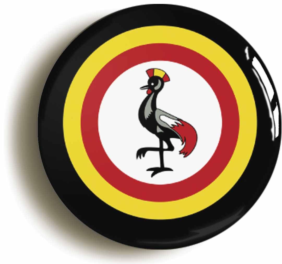 Uganda Air Force Roundel Fridge Magnet (Circular 2inch / 50mm Diameter)