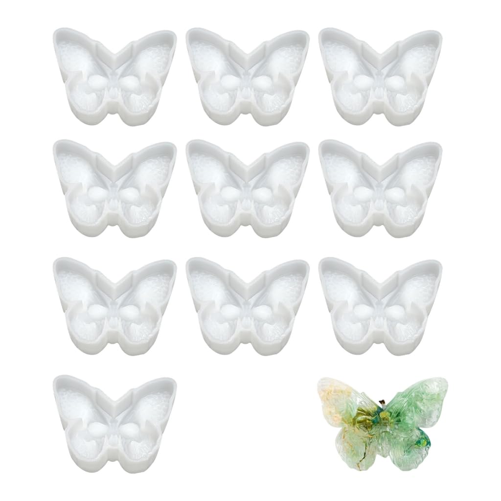 10 moldes delicados de fundición a mano para velas, moldes de silicona para manualidades, moldes delicados 3D, moldes para decoración de velas