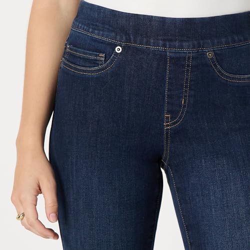 Amazon Essentials Women's Stretch Denim Mid-Rise Pull-On Jegging4