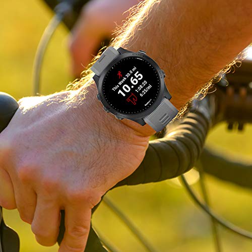 Correa de silicona para Garmin Forerunner 22 mm miniatura 7