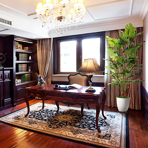 Oxllxo 6.3Ft Artificial Monstera Deliciosa Tree (75In) With Plastic Nursery Pot Faux Tree, Fake Tropical Split Leaf Palm Plant For Office House Farmhouse Living Room Home Decor (Indoor/Outdoor) #TOP4