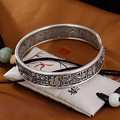 Bijoux s999 bracelet homme femme cadeau anniversaire jonc