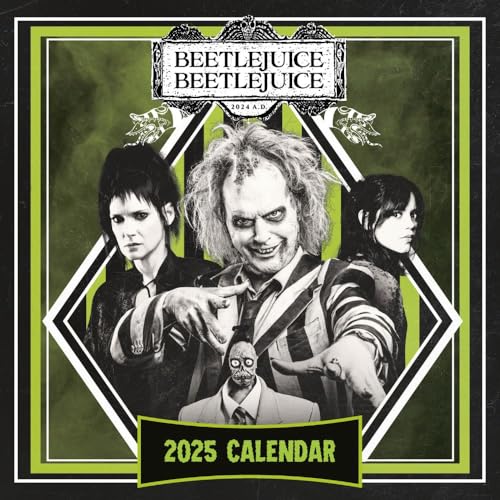 Beetlejuice 2 - Beetlejuice Beetlejuice - Offizieller Kalender 2025: Original Danilo-Kalender [Mehrs
