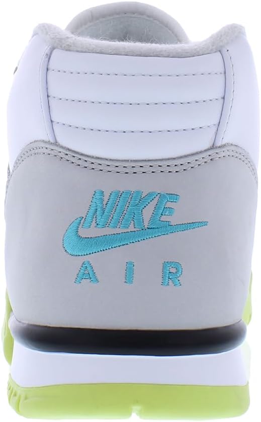 Nike Men's Air Trainer 1 "Citron Wht/Teal Nebula-Neutral Grey (FQ8828 100) - 10