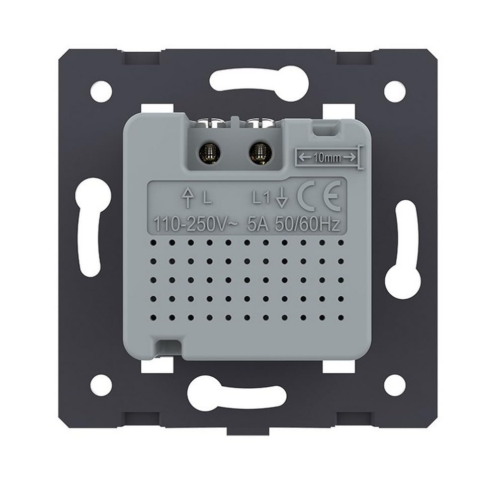 LIVOLO Sensor de movimiento Interruptor táctil PIR Sensor infrarrojo automático Temporizador UP Gris