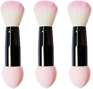 3pcs Double-sided Makeup Blush Brush Set, Non...