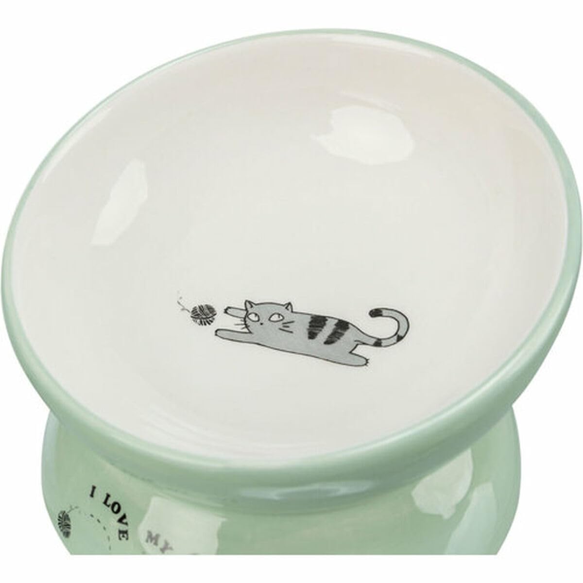 Trixie miska dla psa biały zielony Ø 13 cm 150 ml - Marka: Trixie - EAN: 4047974244708