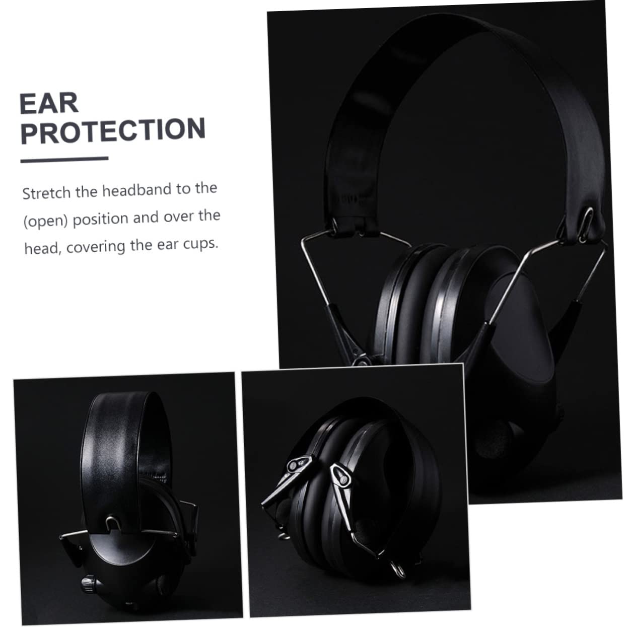 POPETPOP Auriculares Aislantes Ruido Orejeras Antiruido Protección Auditiva Electrónica Almohadillas Espuma