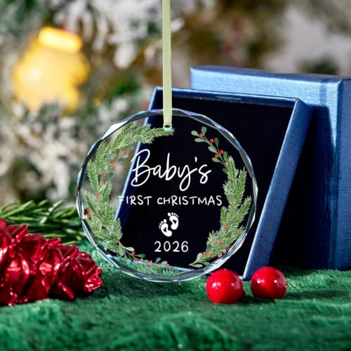 Image of Babys First Christmas Ornaments 2026,New Parents Gifts Baby First Xmas Gifts