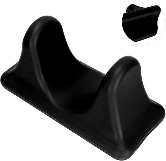 Psoas Muscle Massager Deep Tissue Massage Tool for Hamstring Thigh Back Calve Muscle Tension (Black)