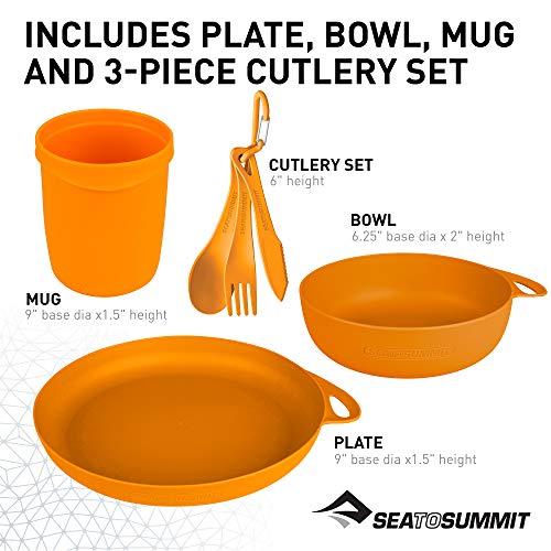 Delta Camp Set 2018 Laranja, Sea to Summit