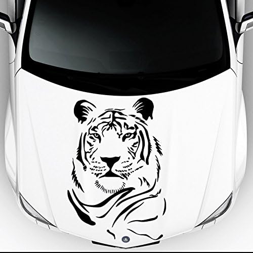 Car Decals Hood Decal Vinyl Sticker Tiger Wild Cat Animal Auto Decor ...