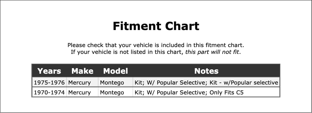 Automatic Transmission Mount Washer Compatible With Mercury Montego 1976 1975 1974 1973 1972 1971 1970 P-3514407