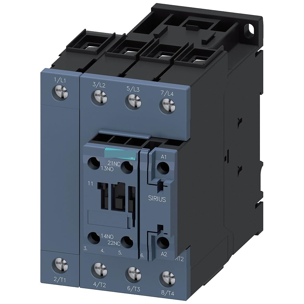 YFHGULBTK Contactor AC-1 60 A/400 V/40 °C S2 4-Pole 400V AC/50Hz 1NO+1NC 3RT2336-1AV00