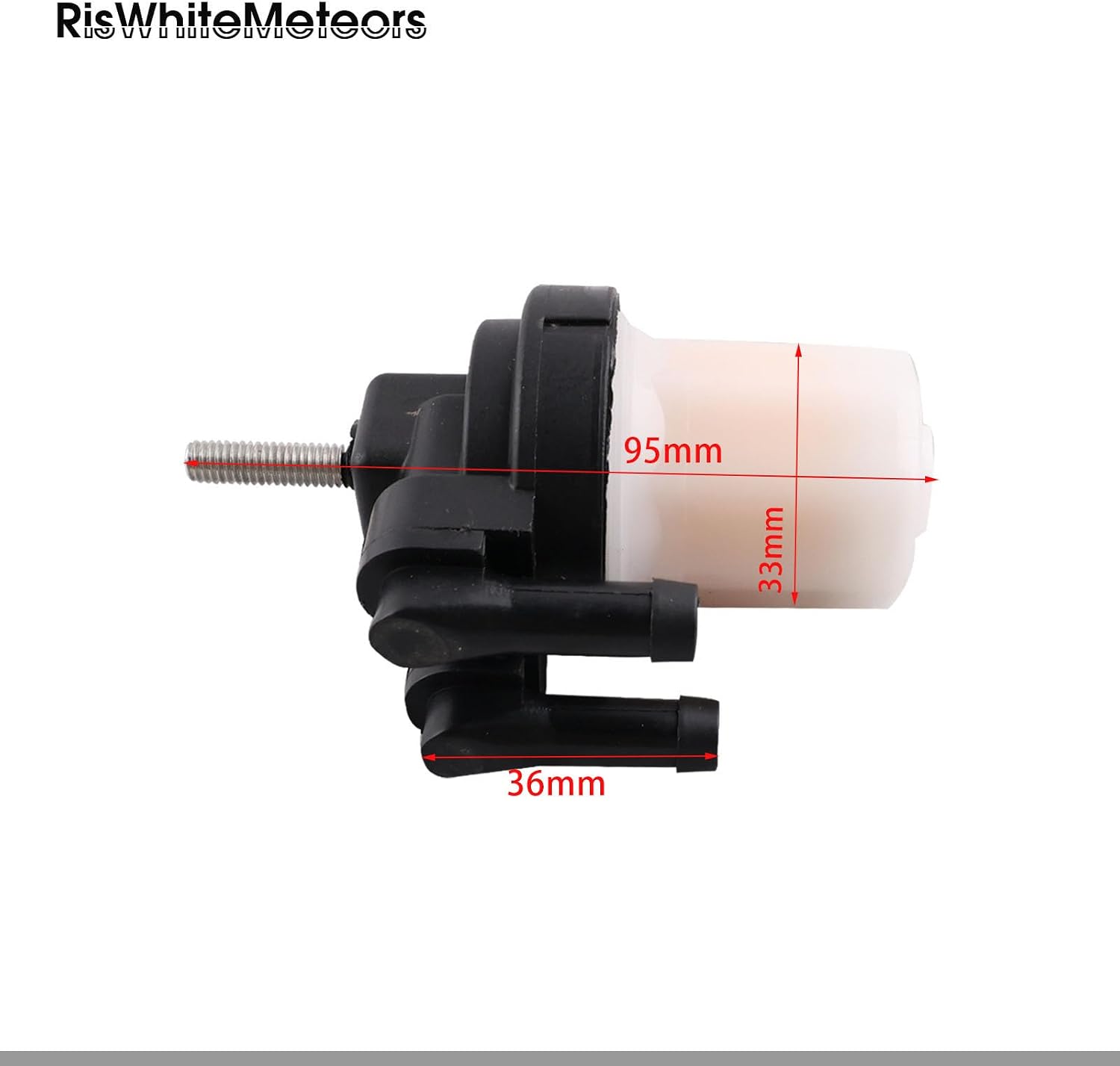 879884T Fuel Filter (2pcs) Replacement for Mariner Mercury Outboard 30-60HP